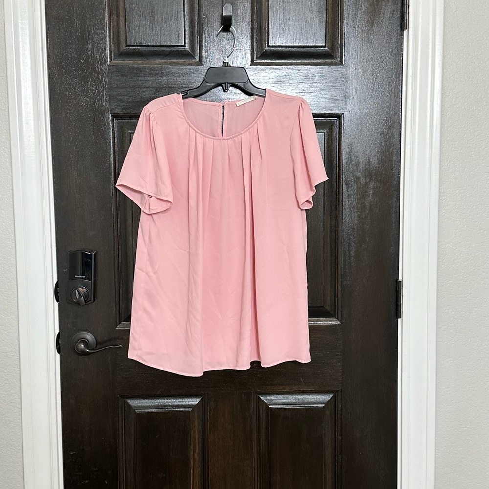 Zenana Pink Women's Top Large